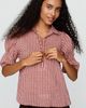 Pilcro Tallulah Puff Sleeve Blouse - 1