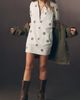 Pilcro The Aly Embroidered Puff-Sleeve Mini Dress by Pilcro - 3