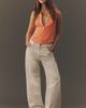Pilcro The Andie Sleeveless Ribbed Henley Top by Pilcro - 2
