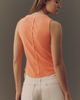 Pilcro The Andie Sleeveless Ribbed Henley Top by Pilcro - 4