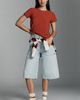 Pilcro The Bennie Cotton Slub Crew-Neck Slim Tee by Pilcro - 3