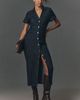 Pilcro The Greer Denim Midi Shirt Dress by Pilcro - 1