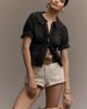 Pilcro The Keira Waisted Tuxedo-Front Blouse by Pilcro - 1