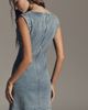 Pilcro The Kendal Denim Muscle-Sleeve Mini Dress - 2