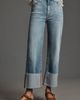 Pilcro The Scotty Cuffed High-Rise Straight-Leg Jeans by Pilcro - 2
