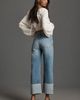 Pilcro The Scotty Cuffed High-Rise Straight-Leg Jeans by Pilcro - 3