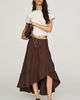 Pilcro Tiered Asymmetrical Midi Skirt - 1