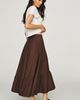 Pilcro Tiered Asymmetrical Midi Skirt - 3