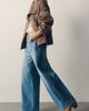 Pilcro Two-Tone High-Rise Wide-Leg Jeans - 3