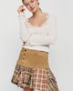 Pilcro Twofer Asymmetrical Mini Skirt - 1