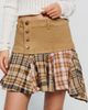 Pilcro Twofer Asymmetrical Mini Skirt - 2
