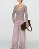 Pilcro Waffle Knit Cardigan - 4