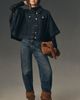 Pilcro Weston Cape Denim Boyfriend Jacket - 2
