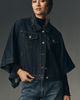 Pilcro Weston Cape Denim Boyfriend Jacket - 4