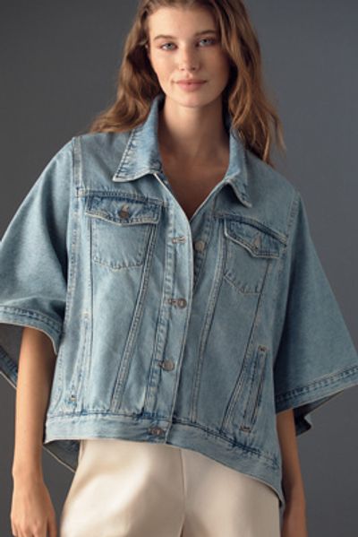 Pilcro Weston Denim Cape Jacket