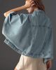 Pilcro Weston Denim Cape Jacket - 2