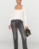 Pilcro Wren Mid Rise Straight Leg Jeans - 5