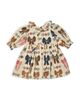 Pink Chicken Pink Chicken Girls' Amara Printed Cotton Dress - 2
