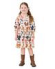 Pink Chicken Pink Chicken Girls' Amara Printed Cotton Dress - 3