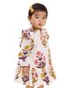 Pink Chicken Pink Chicken Girls' Amara Printed Cotton Dress Set - 3
