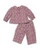Pink Chicken Pink Chicken Girls' Dawson Printed Cotton Top & Pants Set - 1