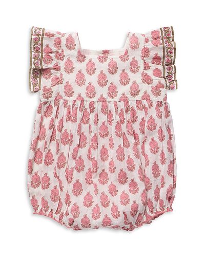 Pink Chicken Pink Chicken Girls' Elsie Bubble Romper