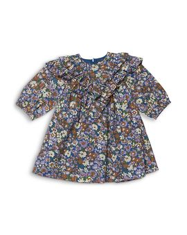 Pink Chicken Pink Chicken Girls' Everly Printed Ruffled Dress