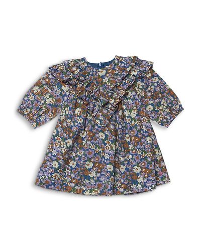 Pink Chicken Pink Chicken Girls' Everly Printed Ruffled Dress