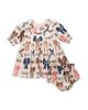 Pink Chicken Pink Chicken Girls' Harper Printed Cotton Dress Set - 2