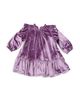 Pink Chicken Pink Chicken Girls' Harper Ruffled Velour Dress - 2