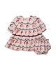 Pink Chicken Pink Chicken Girls' Maribelle Santa Garland Brushed Cotton Dress & Bloomers Set - 1