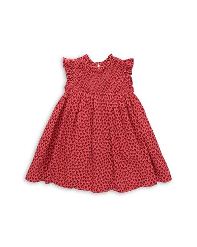 Pink Chicken Pink Chicken Girls' Stevie Mini Hearts Dress