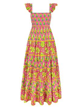 open lace back dress The Elena Dress in Cordoba Print 12 / Cordoba Print