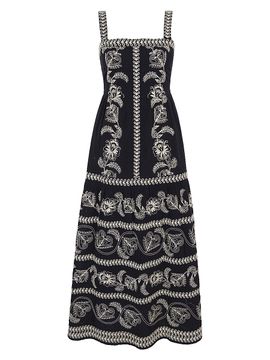 Pink City Prints - Women's Cotswold Border Evelyn Dress