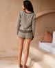 PINK HALEY PINK HALEY Annie Checked Knit Shorts - 4