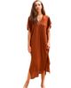 PINK HALEY PINK HALEY Gina Breezy Crinkle Kaftan Dress - 1