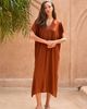 PINK HALEY PINK HALEY Gina Breezy Crinkle Kaftan Dress - 4