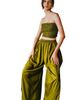 PINK HALEY PINK HALEY Judith Side Split Pants with Matching Tube Top - 1