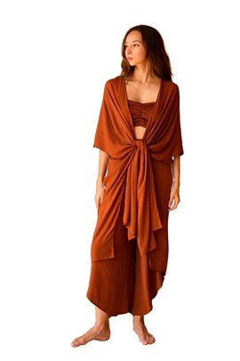 PINK HALEY PINK HALEY Kaia Flowy Wrap Duster
