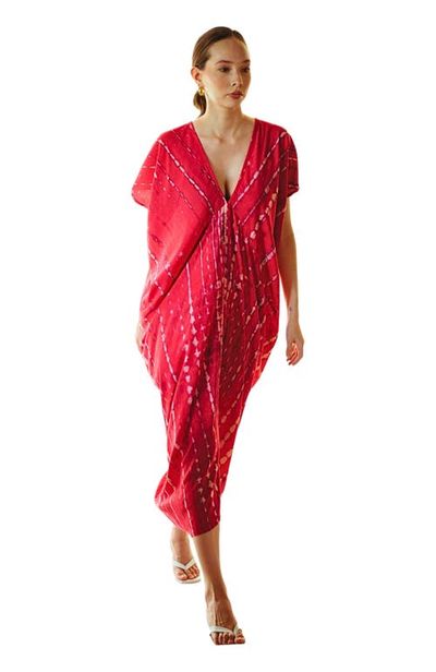 PINK HALEY PINK HALEY Madella Hand Dyed Kaftan Dress