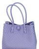PINK HALEY PINK HALEY Zoe Recycled Plastic Woven Tote Small - Lavender - 1