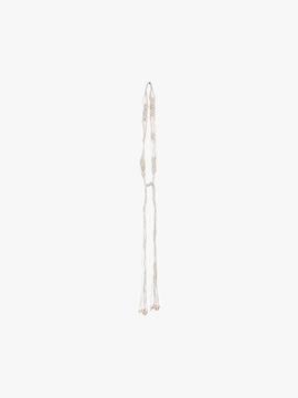 PINK PINEAPPLE BOHO ROPE BELT [IVORY]