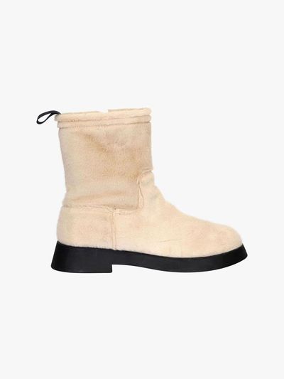 PINK PINEAPPLE COZY DUMBLE BOOTS_BEIGE