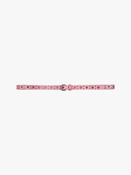PINK PINEAPPLE Draw Punching Polyurethane Belt [Pink]