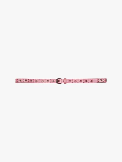 PINK PINEAPPLE Draw Punching Polyurethane Belt [Pink]