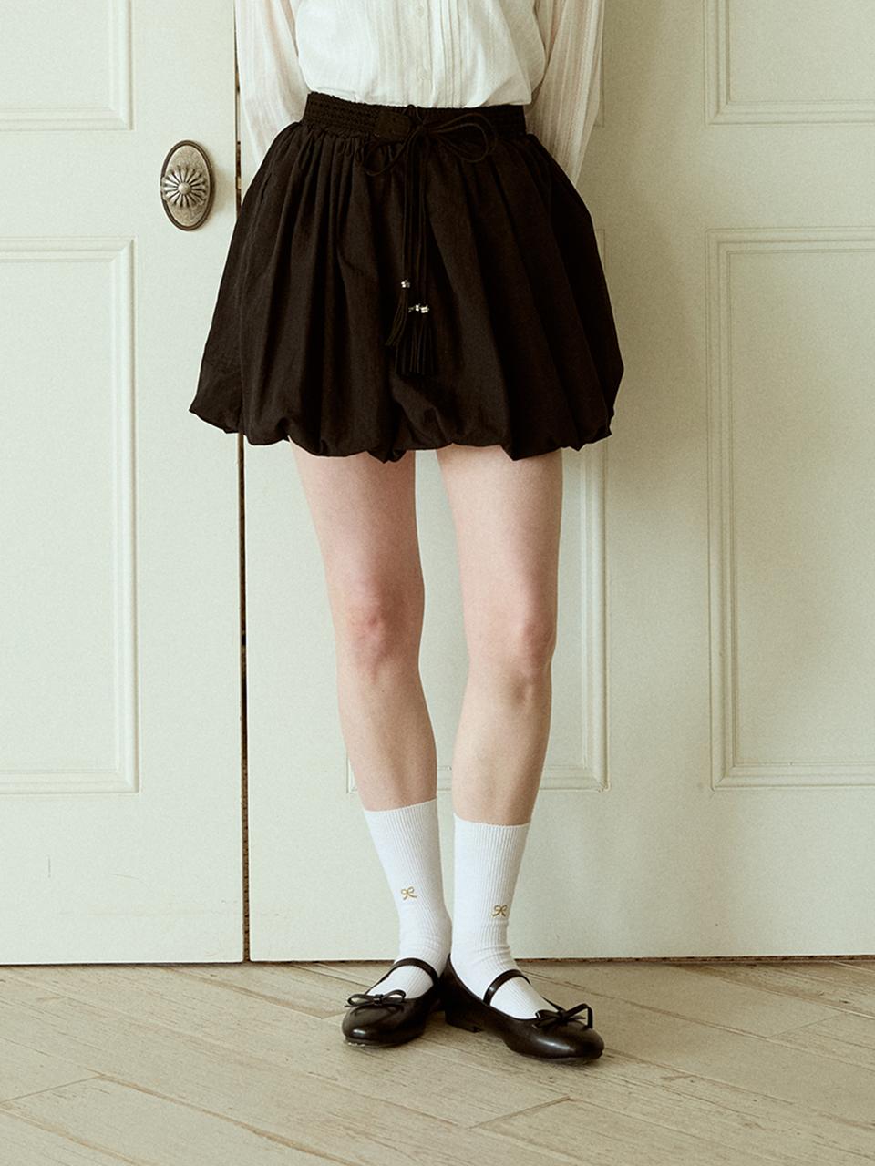 PINK PINEAPPLE FAIRY P SKIRT_BLACK