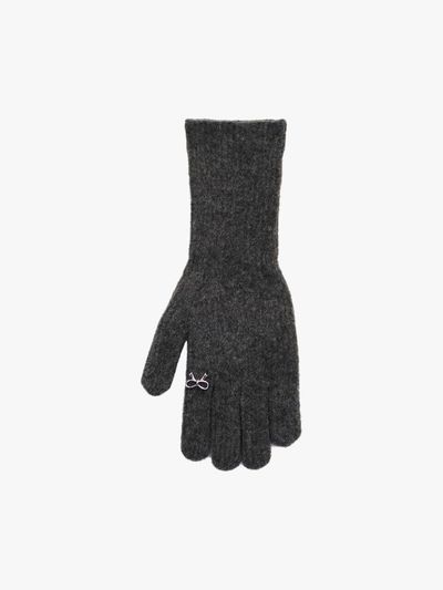 PINK PINEAPPLE FAIRY RIBBON RING GLOVES_CHARCOAL
