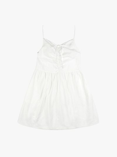 PINK PINEAPPLE FLARE MINI DRESS