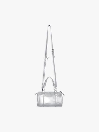 PINK PINEAPPLE GRITTY TUBE BAG_SILVER