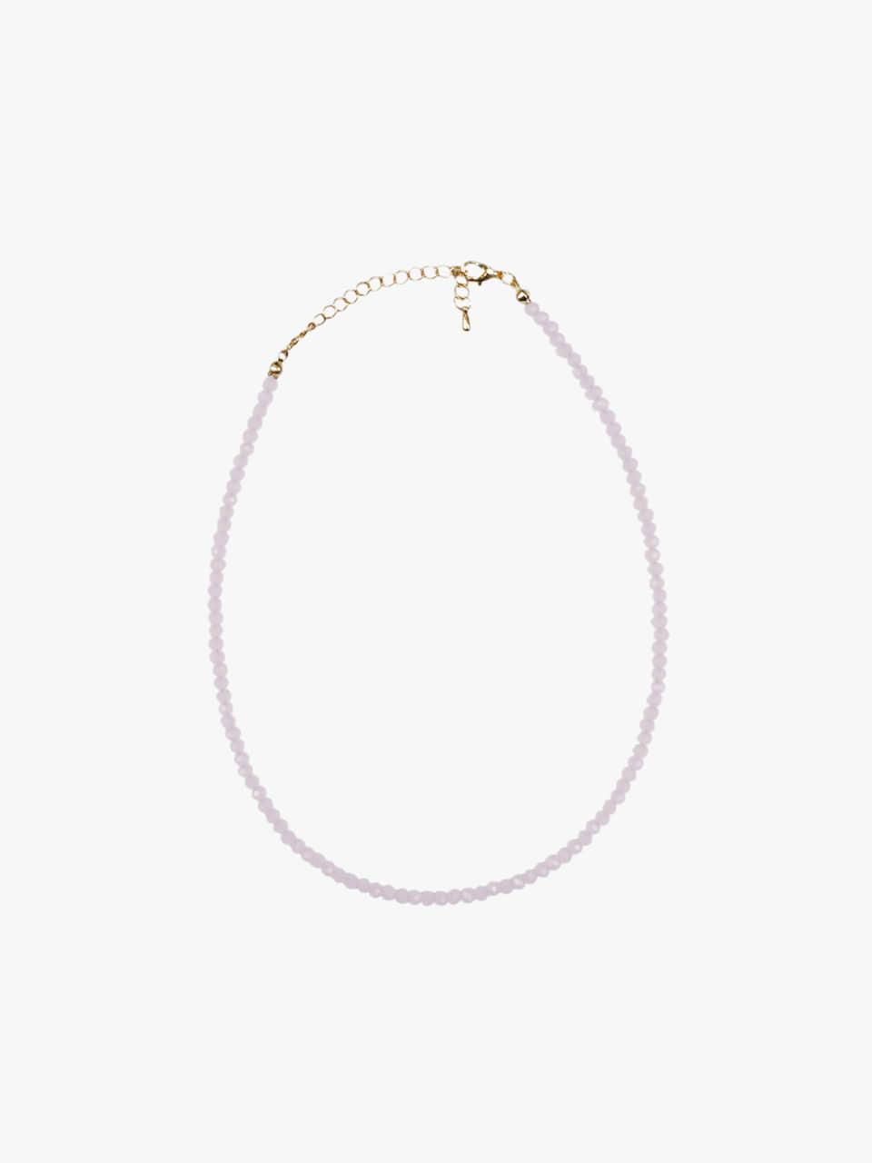 PINK PINEAPPLE Pastel Beads Necklace_Pink